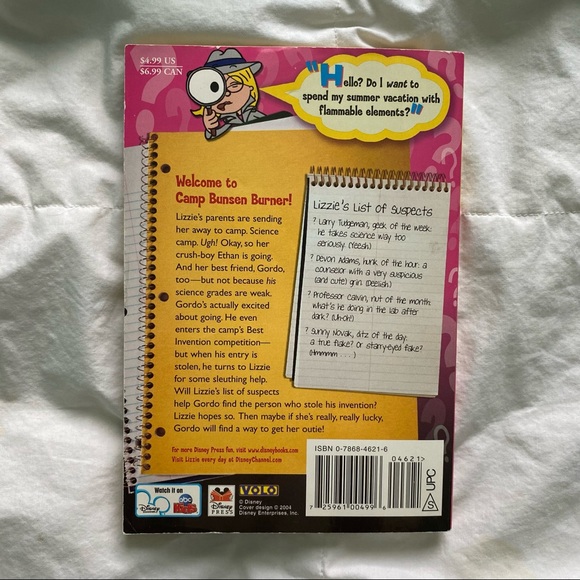“Lizzie McGuire Mysteries (Case at camp get-me-outie)” - Picture 3 of 4